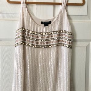WHBM sequined tank top
